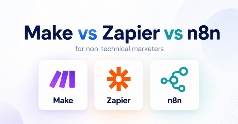 Make vs Zapier vs n8n: The Honest Comparison for Non-Technical Marketers | Pravin Kamble Blog